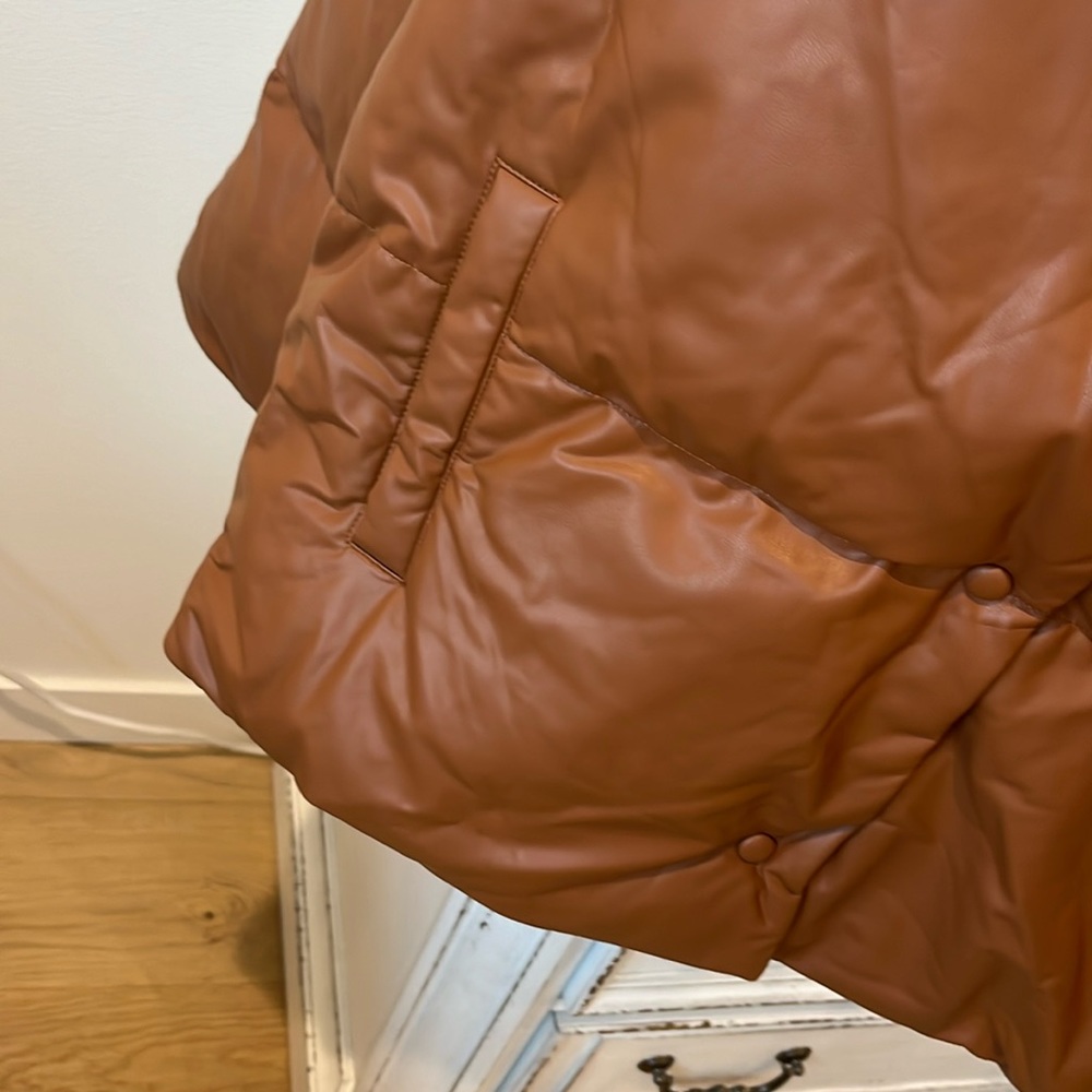 🗽Sale🗽Bagatelle NYC Faux Leather Puffer Jacket - Picture 7 of 15